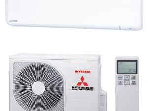 Mitsubishi SRK71ZR-WF Wit met ingebouwde wifi.